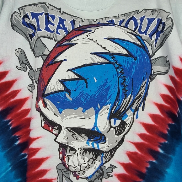 Liquid Blue Vintage 2003 Grateful Dead Steal Your Face Long Sleeve Tee Large - Picture 3 of 12